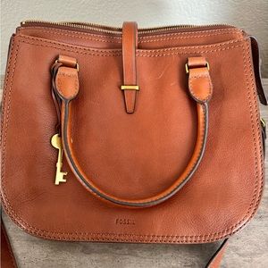 Fossil Ryder Leather Medium Satchel